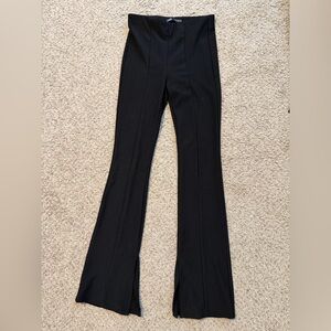 Zara Elegant Black Women's Flare Pants Small